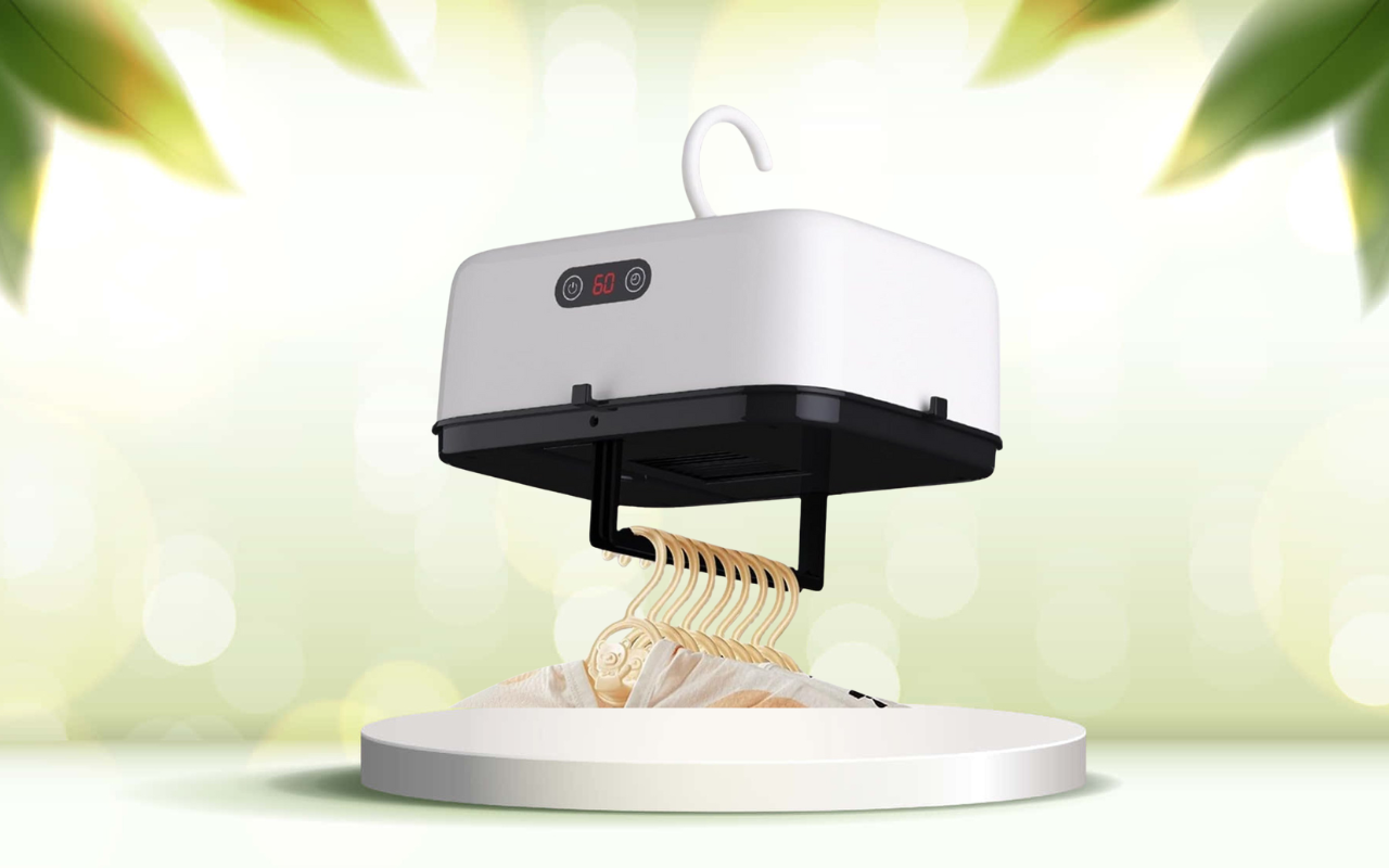Scopri come asciugare i tuoi vestiti rapidamente anche in poco spazio con Cloth Dryner