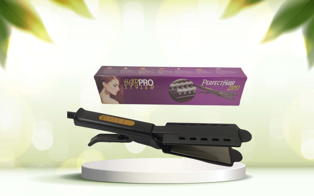 Scopri hair pro style: la piastra 2 in 1 per capelli lisci e asciutti in minuti
